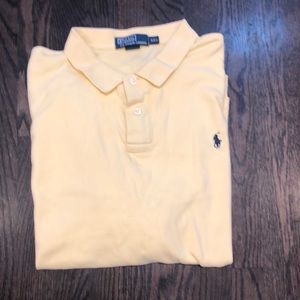 Men’s XXL yellow Ralph Lauren Polo short sleeved shirt
